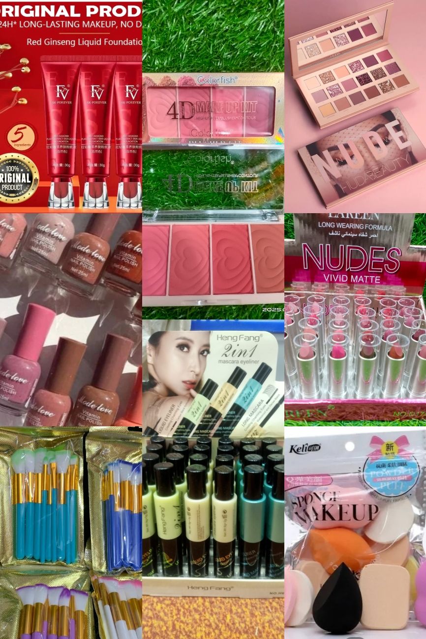 Pack of 8 Complete Premium Makeup Deal – Everything You Need in One Bundle! for girls and women