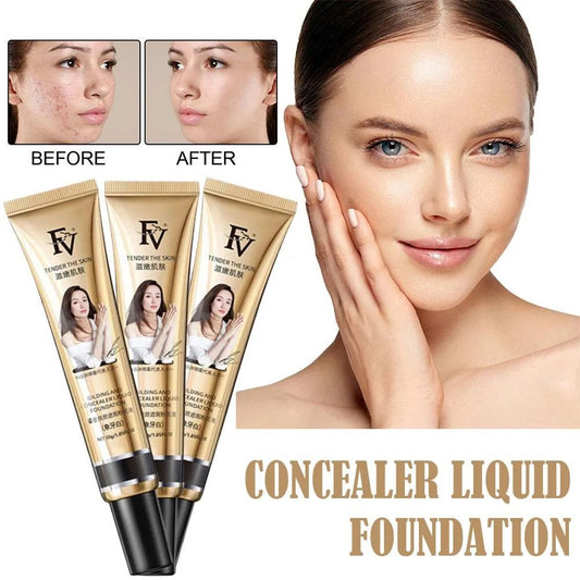 Original FV Concealer Liquid Foundation | Full Coverage & Long Lasting Makeup Base