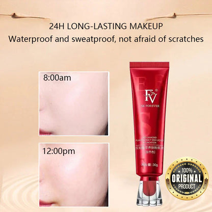 Original FV Foundation – Long Lasting Full Coverage Liquid Makeup for Flawless Skin